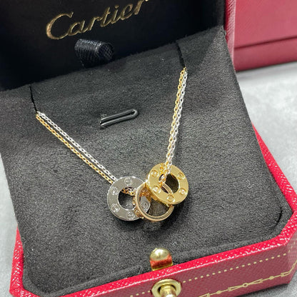 [Elite]LOVE 6 DIAMOND PENDANT NECKLACE