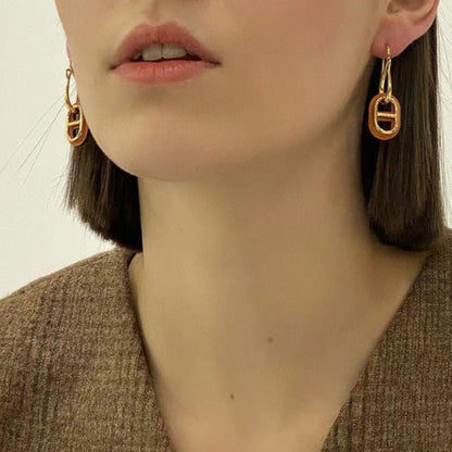 [Elite]HM O'MAILLON GOLD EARRINGS