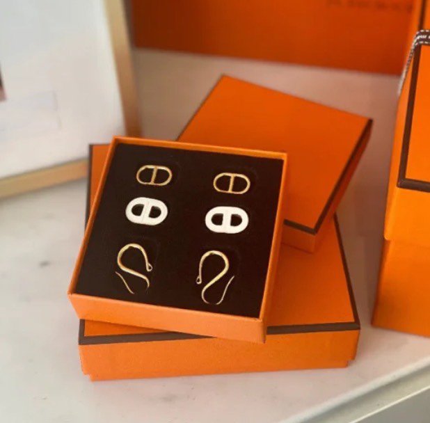 [Elite]HM O'MAILLON GOLD EARRINGS