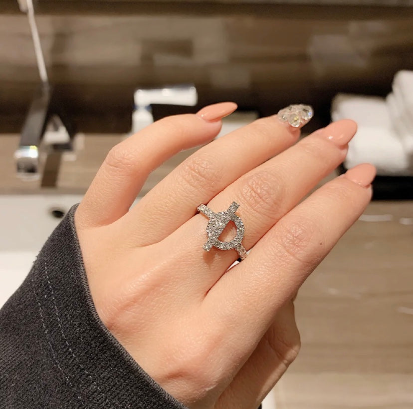 [Elite]ECHAPPEE RING SILVER DIAMOND