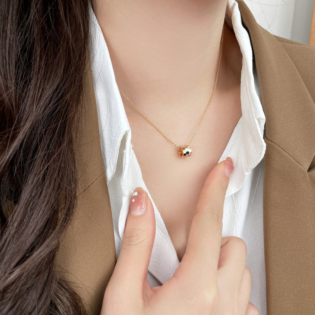 [Elite]BEE MINI PEDANT DIAMOND NECKLACE