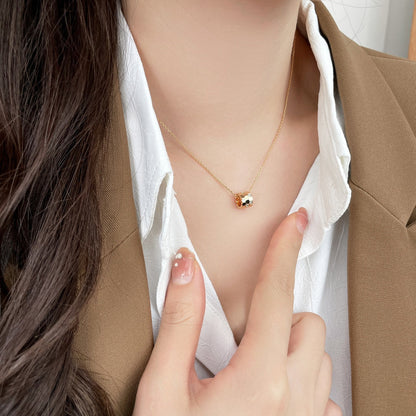 [Elite]BEE MINI PEDANT DIAMOND NECKLACE