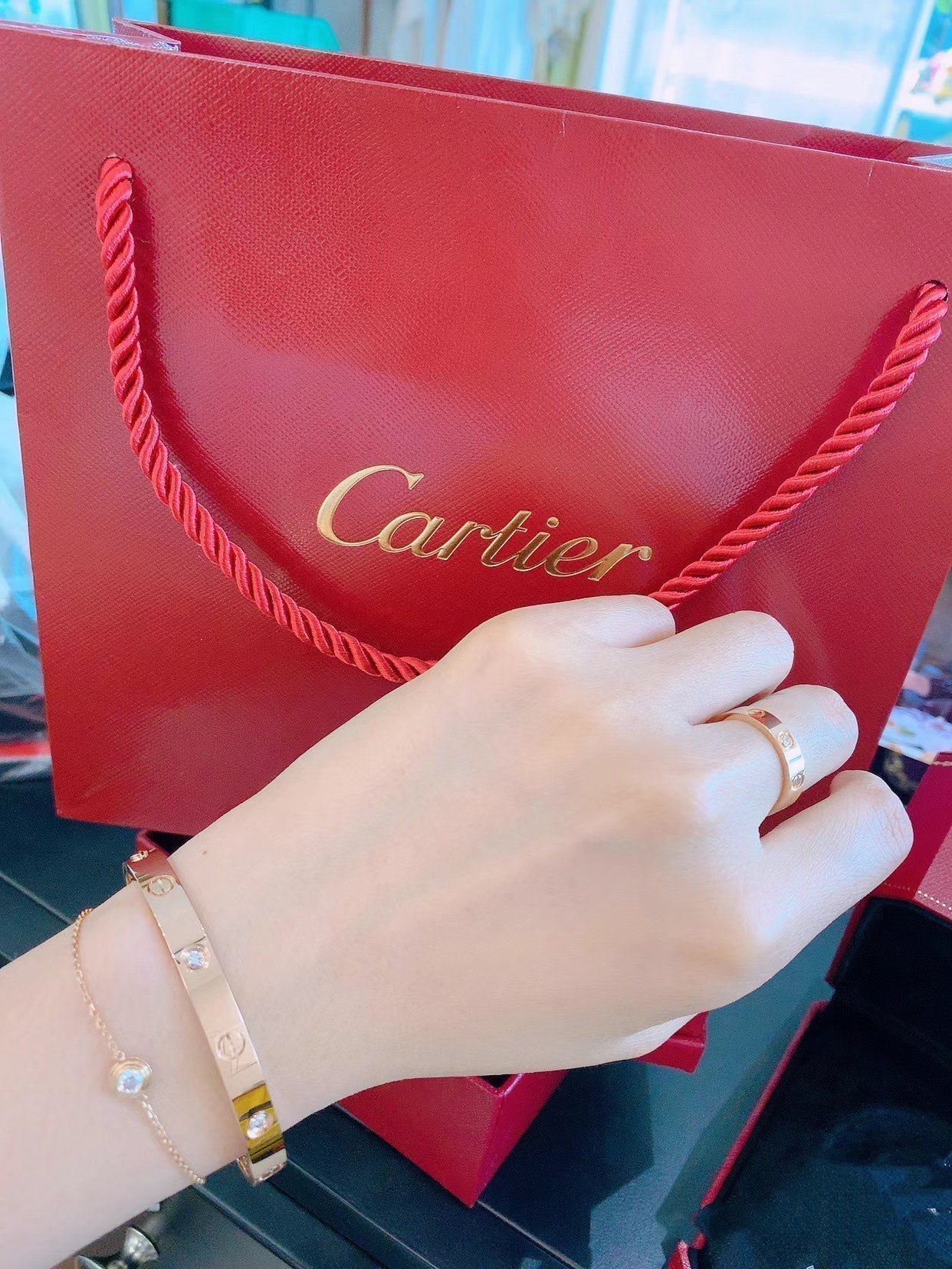 [Elite]DAMOUR DIAMOND LINK BRACELET