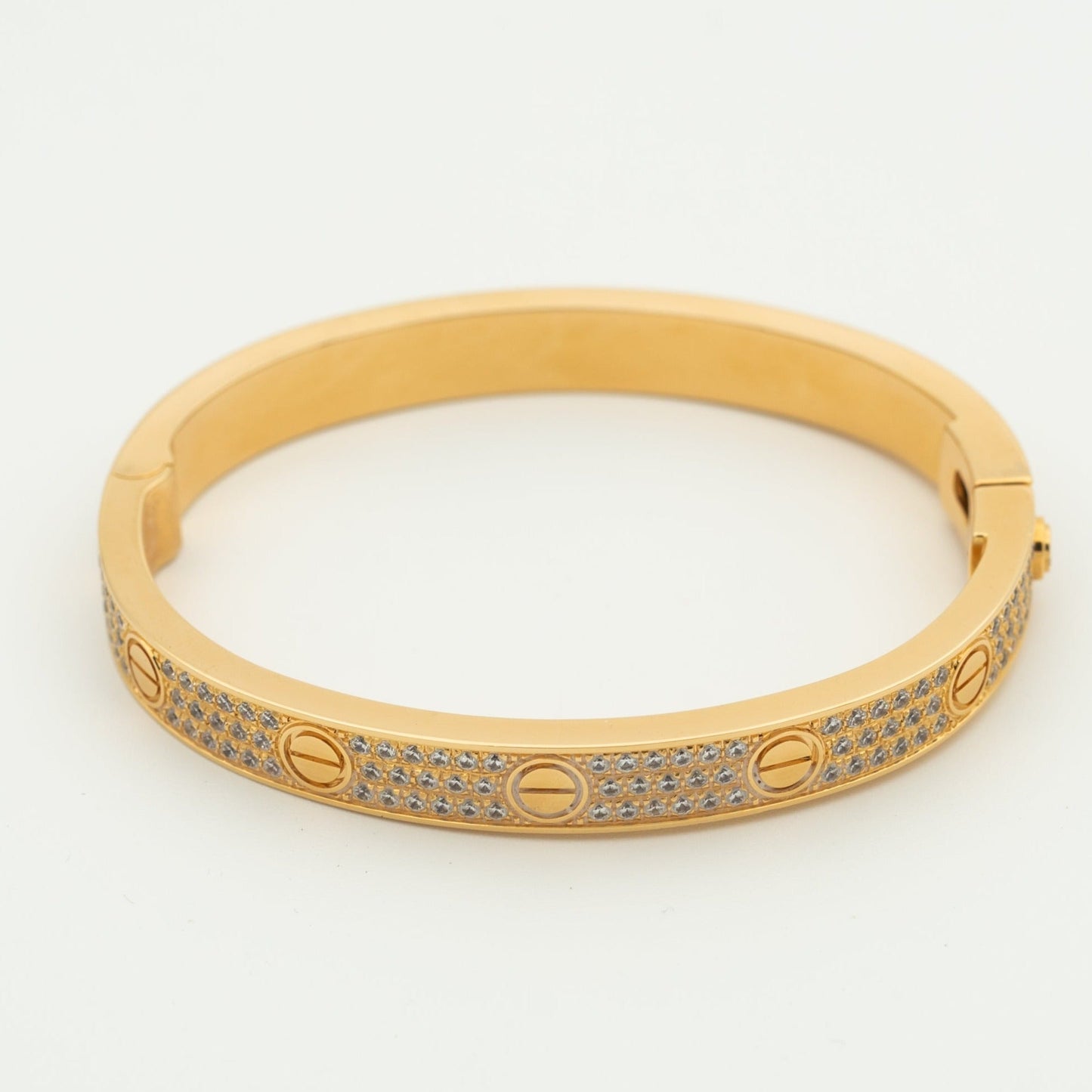 [Elite]LOVE BRACELET 6.1MM DIAMOND-PAVED