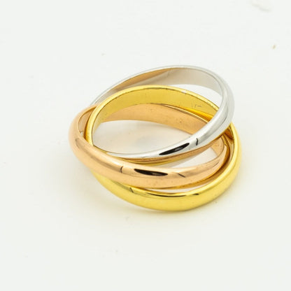 [Elite]TRINITY RING GOLD PINK GOLD SILVER
