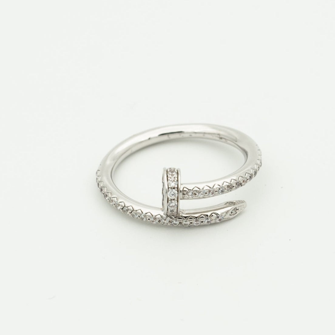 [Elite]JUSTE RING 1.8MM SILVER DIAMONDS