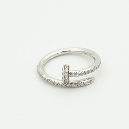 [Elite]JUSTE RING 1.8MM SILVER DIAMONDS