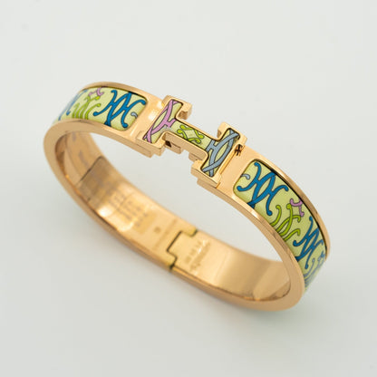 [Elite]H BRACELET BEIGE MULTICOLOR