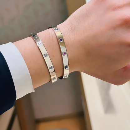[Elite]2026 RAINBOW LOVE BRACELET 6.1MM  10 DIAMONDS