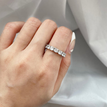 [Elite]Eternity Round Cut Tennis Ring