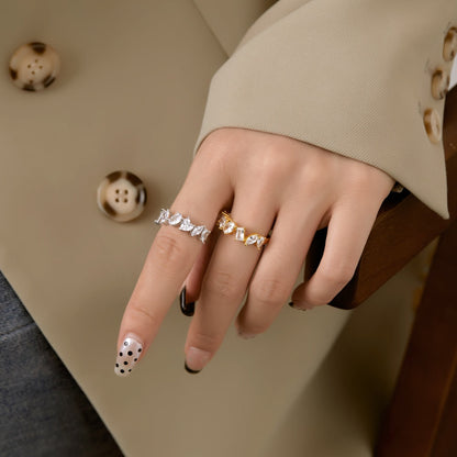 [Elite]Delicate Multi Cut Ring