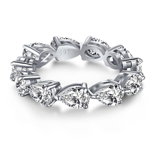 [Elite]Exquisite Pear Cut Tennis Ring