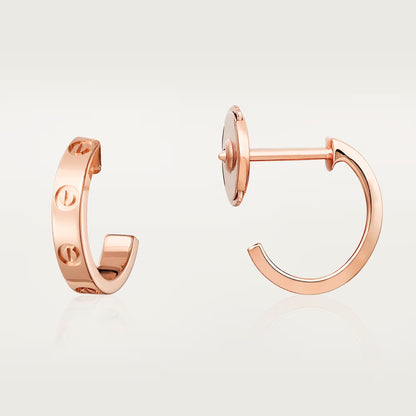[Elite]LOVE EARRINGS 2.65 MM NO DIAMOND SMALL