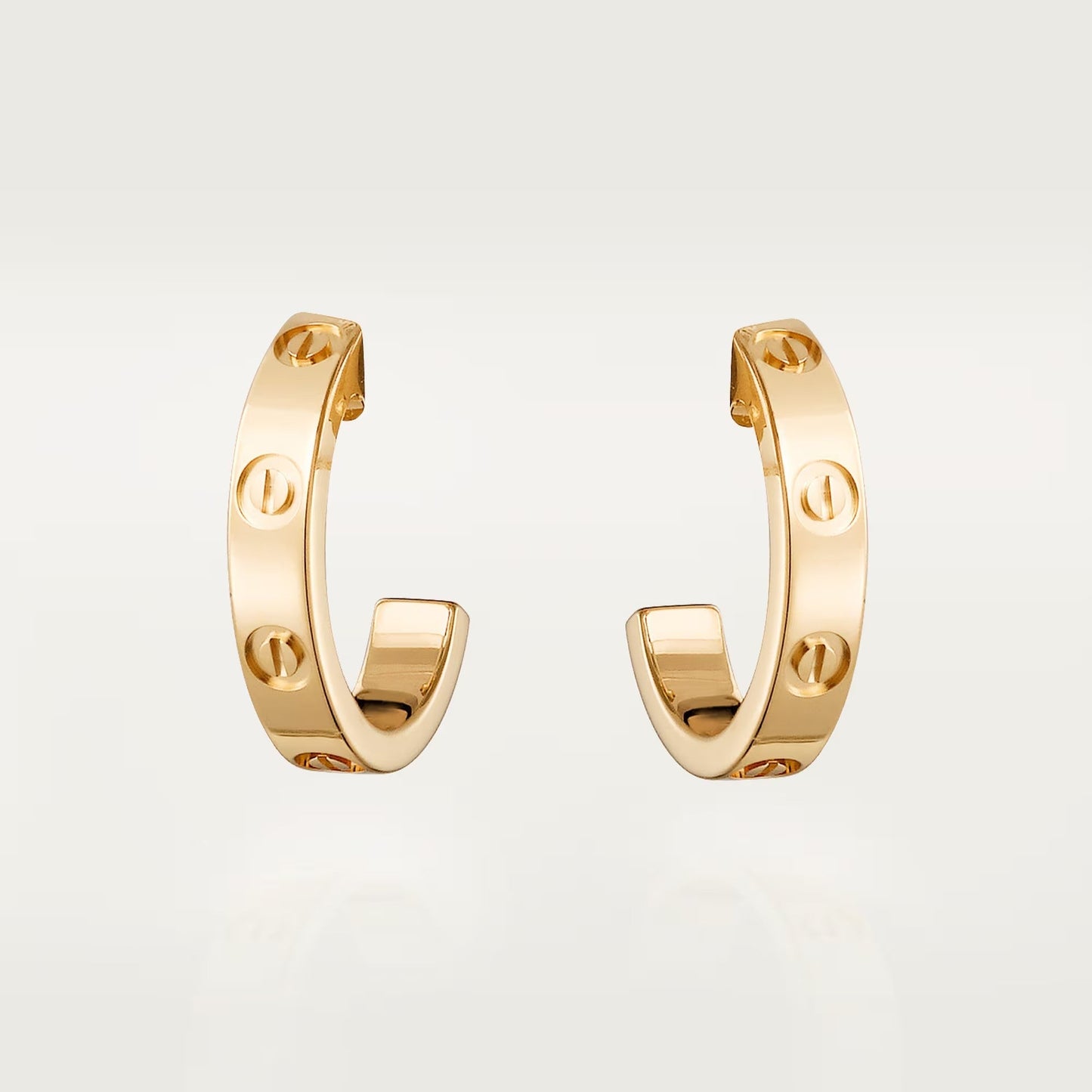 [Elite]LOVE EARRINGS 2.65 MM NO DIAMOND SMALL