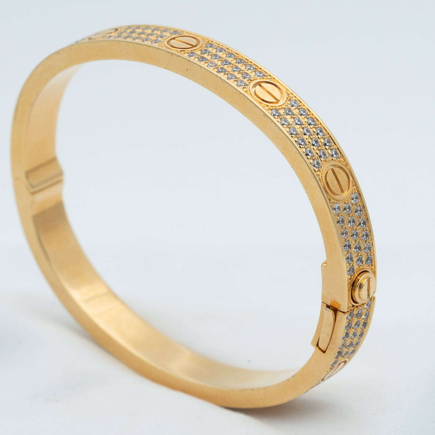[Elite]LOVE BRACELET 6.1MM DIAMOND-PAVED