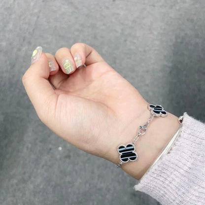 [Elite] CLOVER 5 MOTIF PULSAR STONE BRACELET COLLECTION
