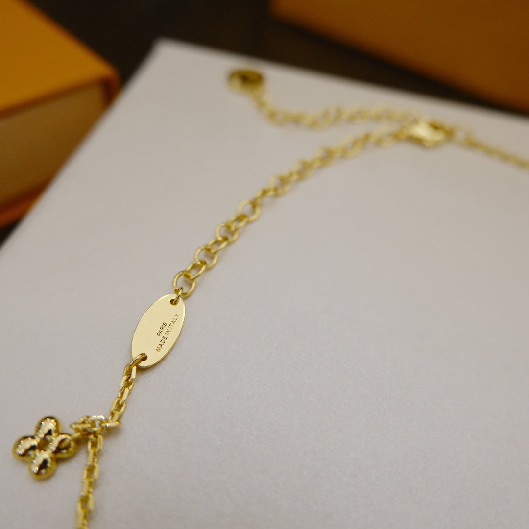 [Elite]BLOOMING SUPPLE NECKLACE BRASS