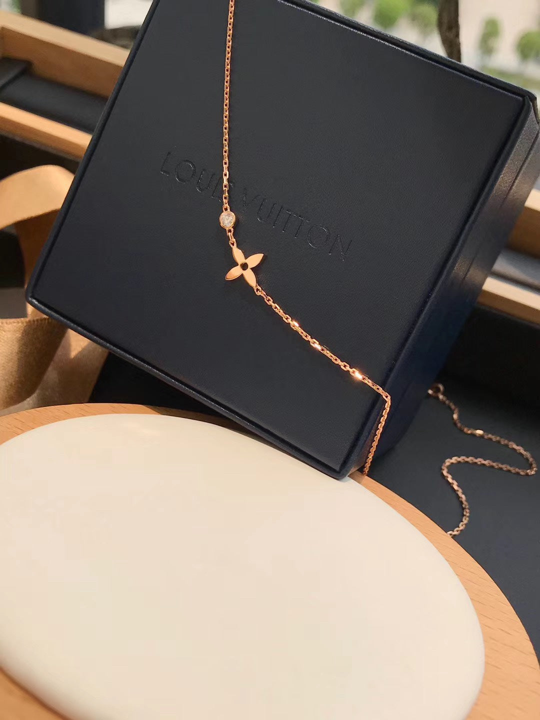 [Elite]BLOSSOM PENDANT PINK GOLD AND DIAMOND