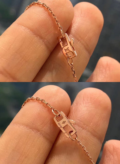 [Elite]BLOSSOM PENDANT PINK GOLD AND DIAMOND