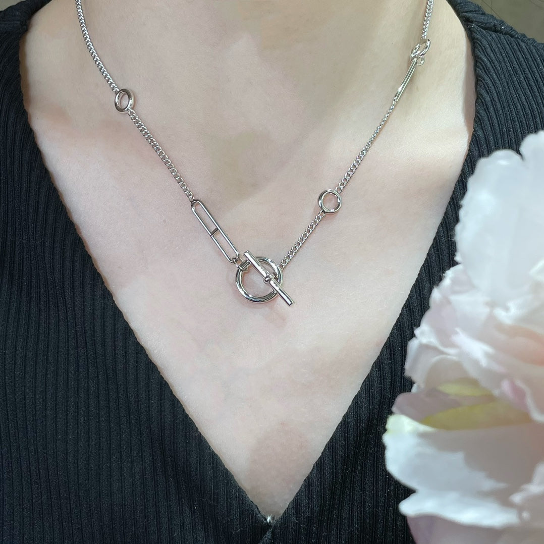 [Elite]HM STERLING CHAINE D'ANCRE HEART