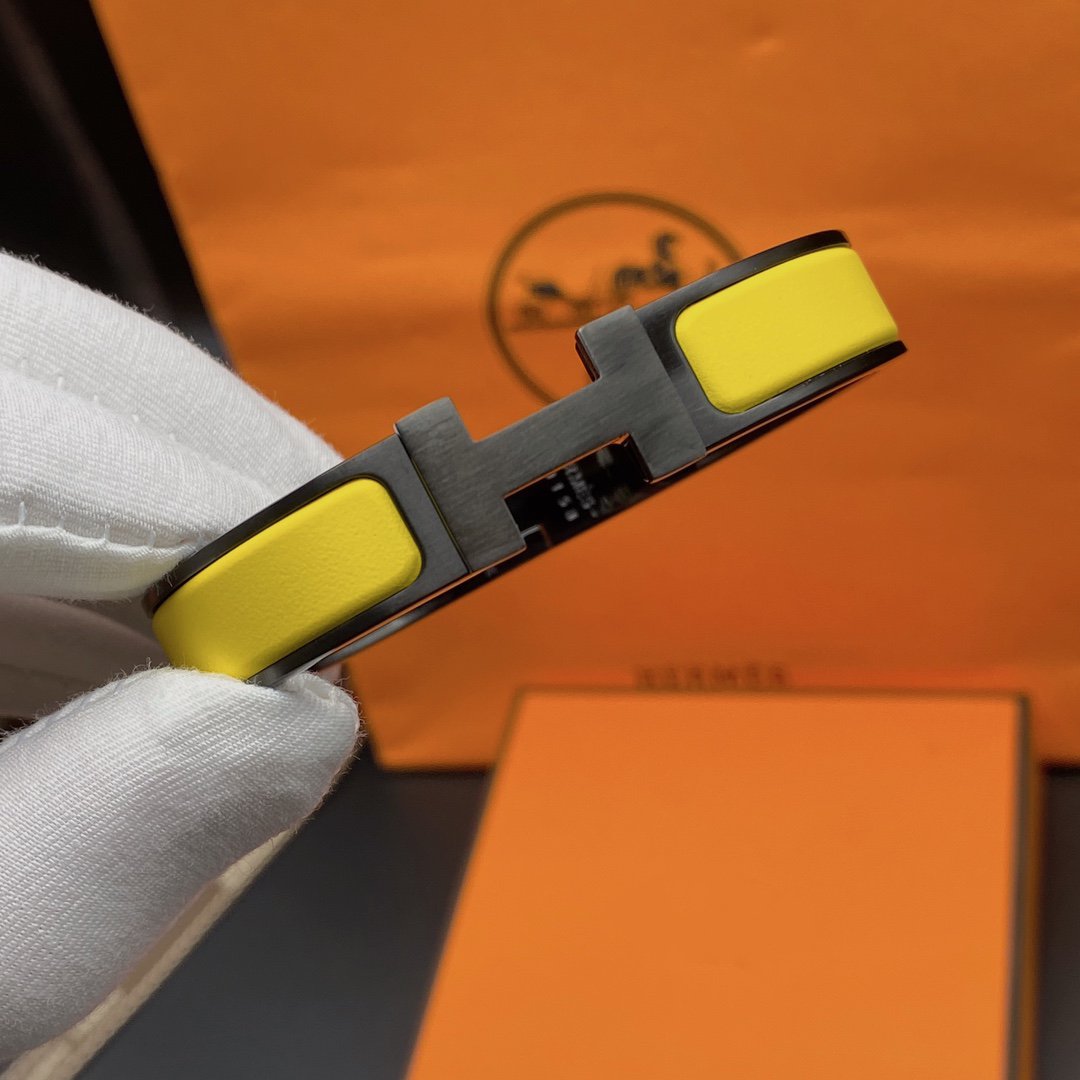 [Elite]CLIC HM SO BLACK YELLOW BRACELET