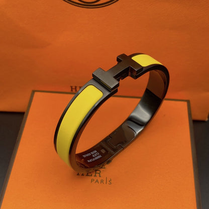 [Elite]CLIC HM SO BLACK YELLOW BRACELET