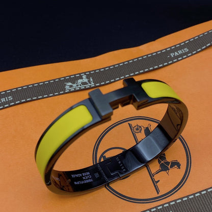 [Elite]CLIC HM SO BLACK YELLOW BRACELET