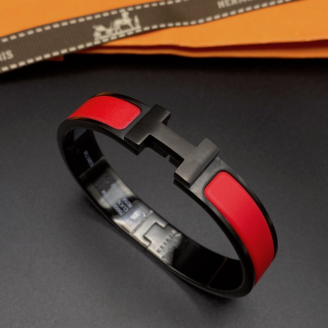 [Elite]CLIC HM SO BLACK RED BRACELET
