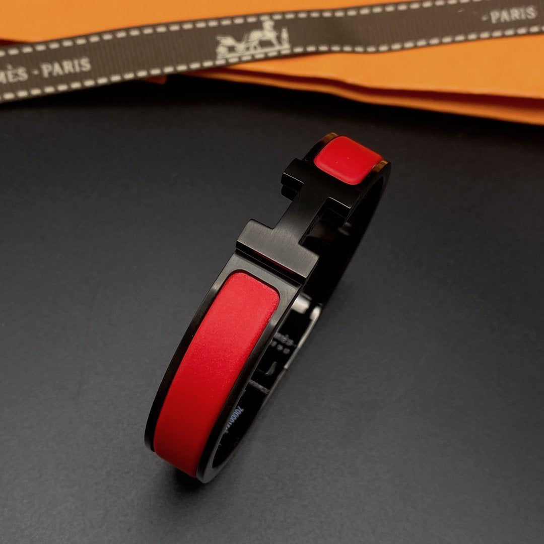 [Elite]CLIC HM SO BLACK RED BRACELET