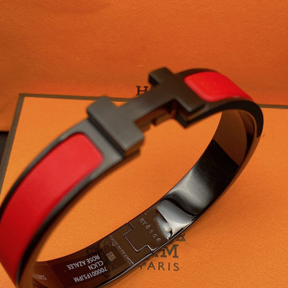 [Elite]CLIC HM SO BLACK RED BRACELET