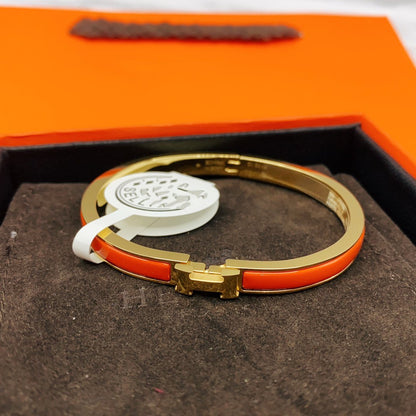 [Elite]CLASSIC HM CLIC RED 8MM ENAMEL BRACELET