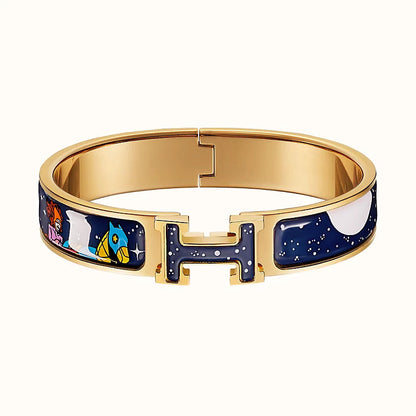 [Elite]H STAR AND MOON BRACELET 12MM