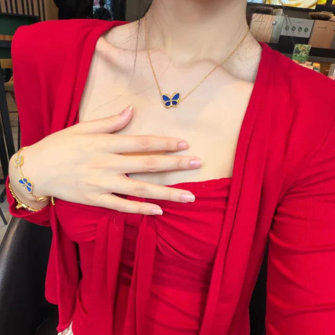 [Elite] 2026 NEW LUCKY BUTTERFLY 1 MOTIFS NECKLACE