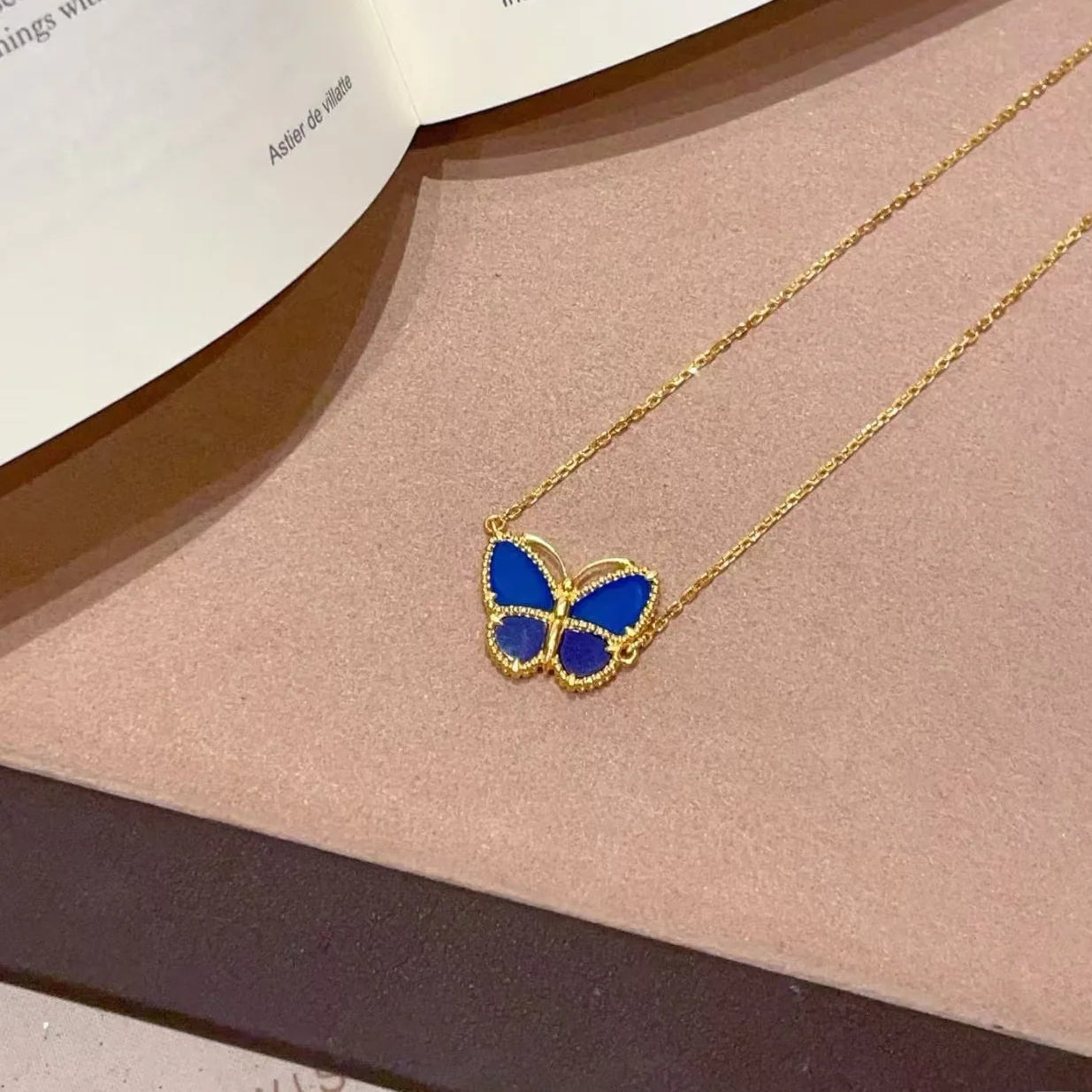 [Elite] 2026 NEW LUCKY BUTTERFLY 1 MOTIFS NECKLACE