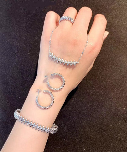 [Elite]CLASH SILVER BRACELET
