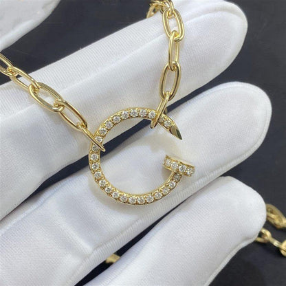 [Elite]JUSTE NECKLACE FULL DIAMONDS