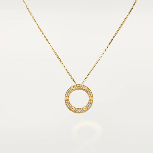 [Elite]LOVE NECKLACE ADJUSTABLE ROSE GOLD