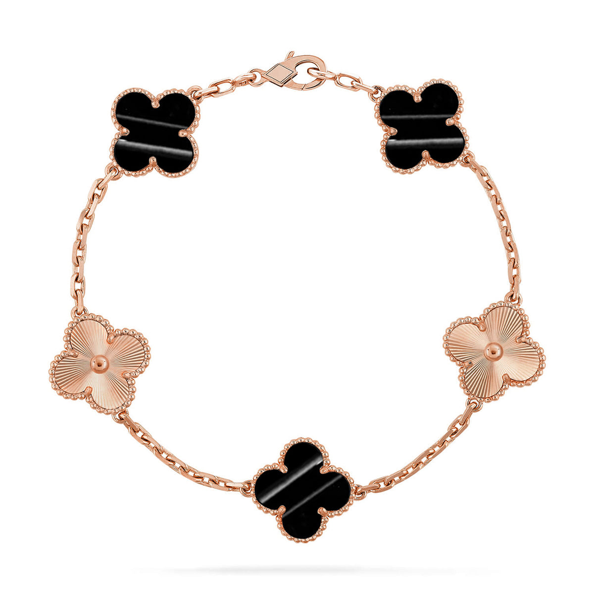 [Elite] CLOVER 5 MOTIF PULSAR STONE BRACELET COLLECTION