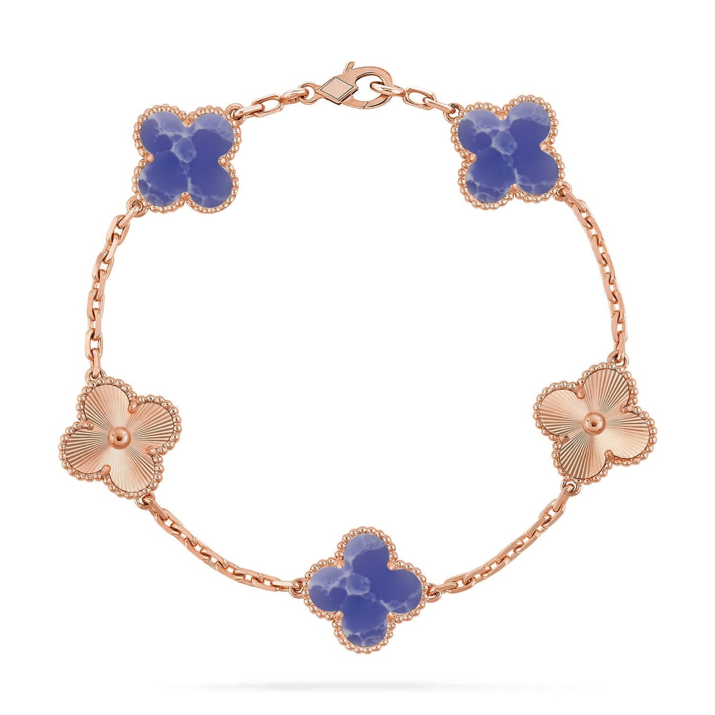 [Elite]CLOVER 5 MOTIF BLUE VEINS BRACELET COLLECTION