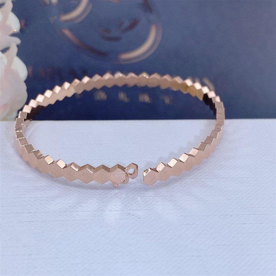 [Elite]BEE LOVE PINK GOLD BRACELET