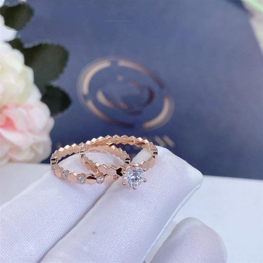 [Elite]BEE LOVE RING PINK GOLD 1 DIAMOND