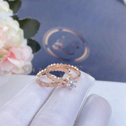 [Elite]BEE LOVE RING PINK GOLD DIAMOND