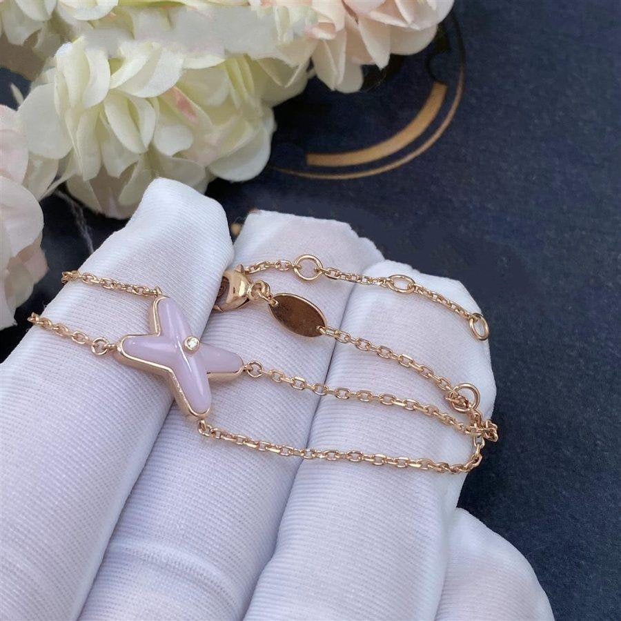[Elite]JEUX BRACELET PINK MOP PINK GOLD 1 DIAMOND