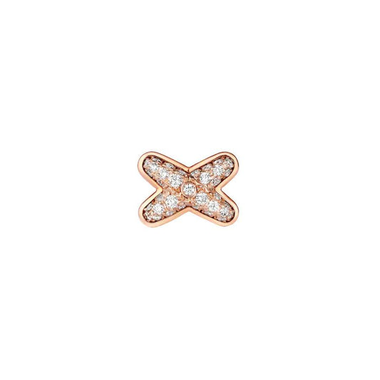 [Elite]JEUX DE PINK GOLD DIAMOND EARRINGS
