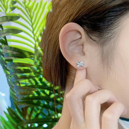 [Elite]JEUX DE SILVER DIAMOND EARRINGS