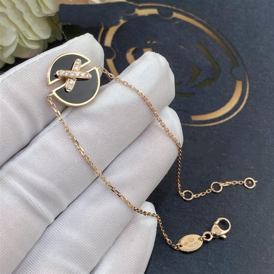 [Elite]JEUX DE BRACELET ONYX PINK GOLD DIAMOND