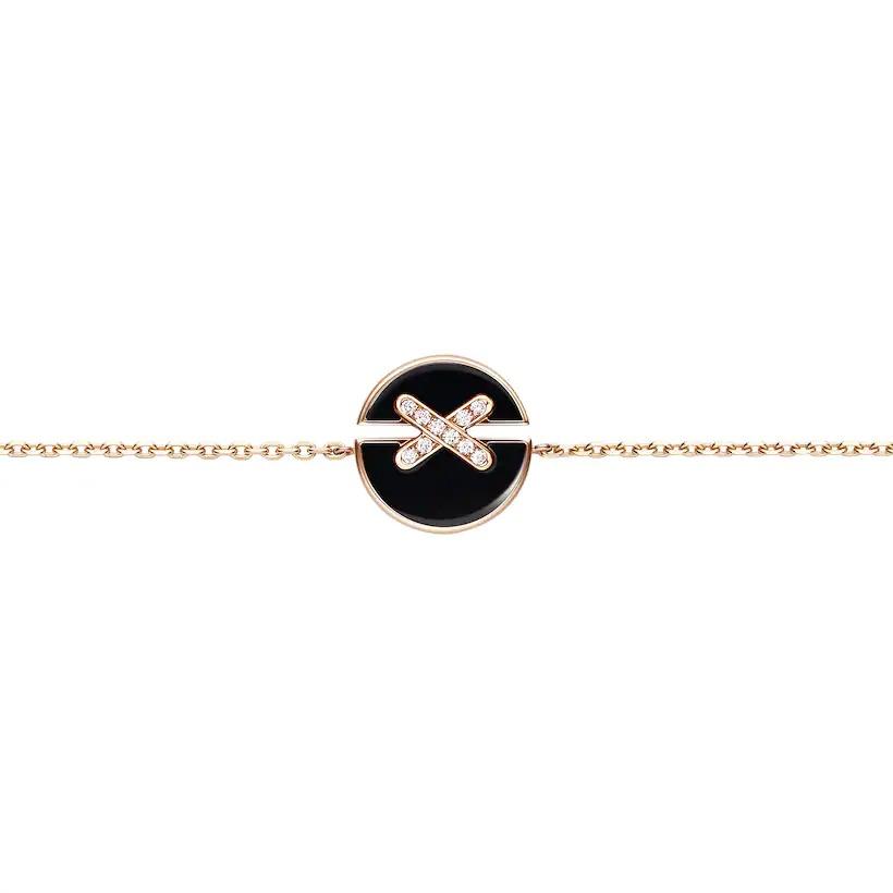 [Elite]JEUX DE BRACELET ONYX PINK GOLD DIAMOND