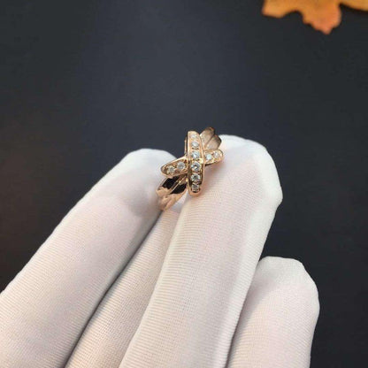 [Elite]JEUX DE PINK GOLD DIAMOND RING