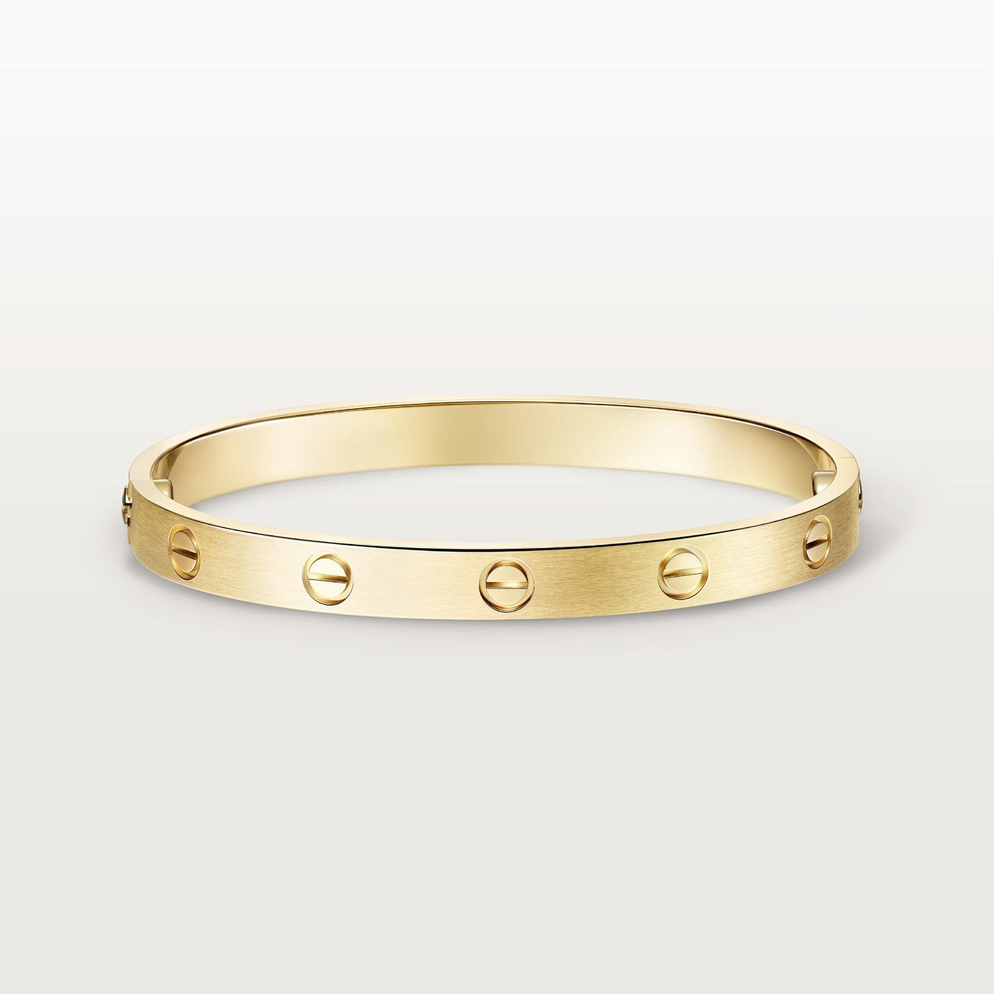 [Elite]LOVE BRACELET 6.1MM BRUSHED