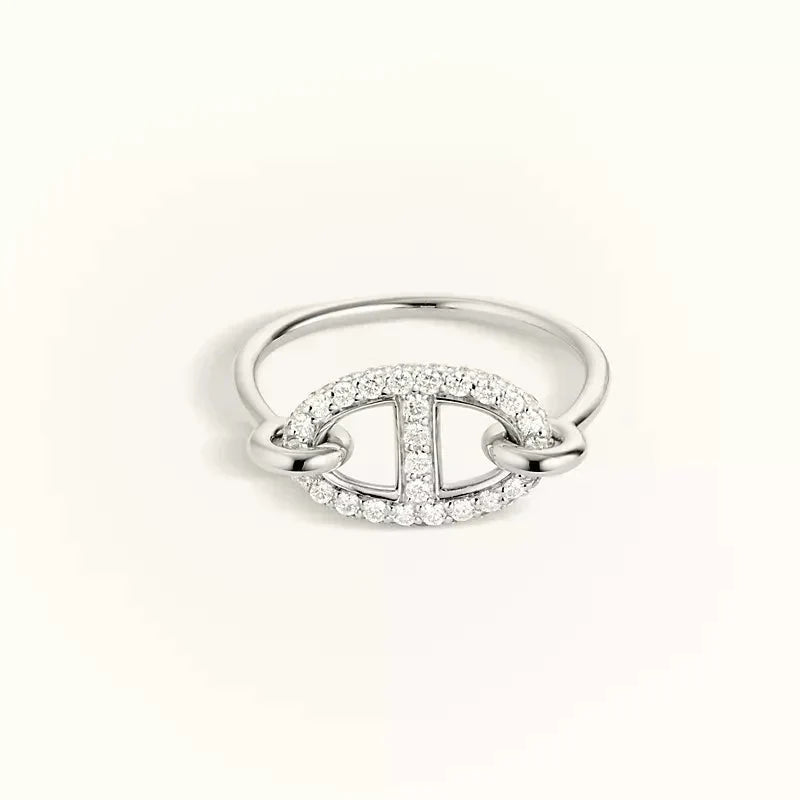 [Elite]RONDE SMALL SILVER DIAMOND RING